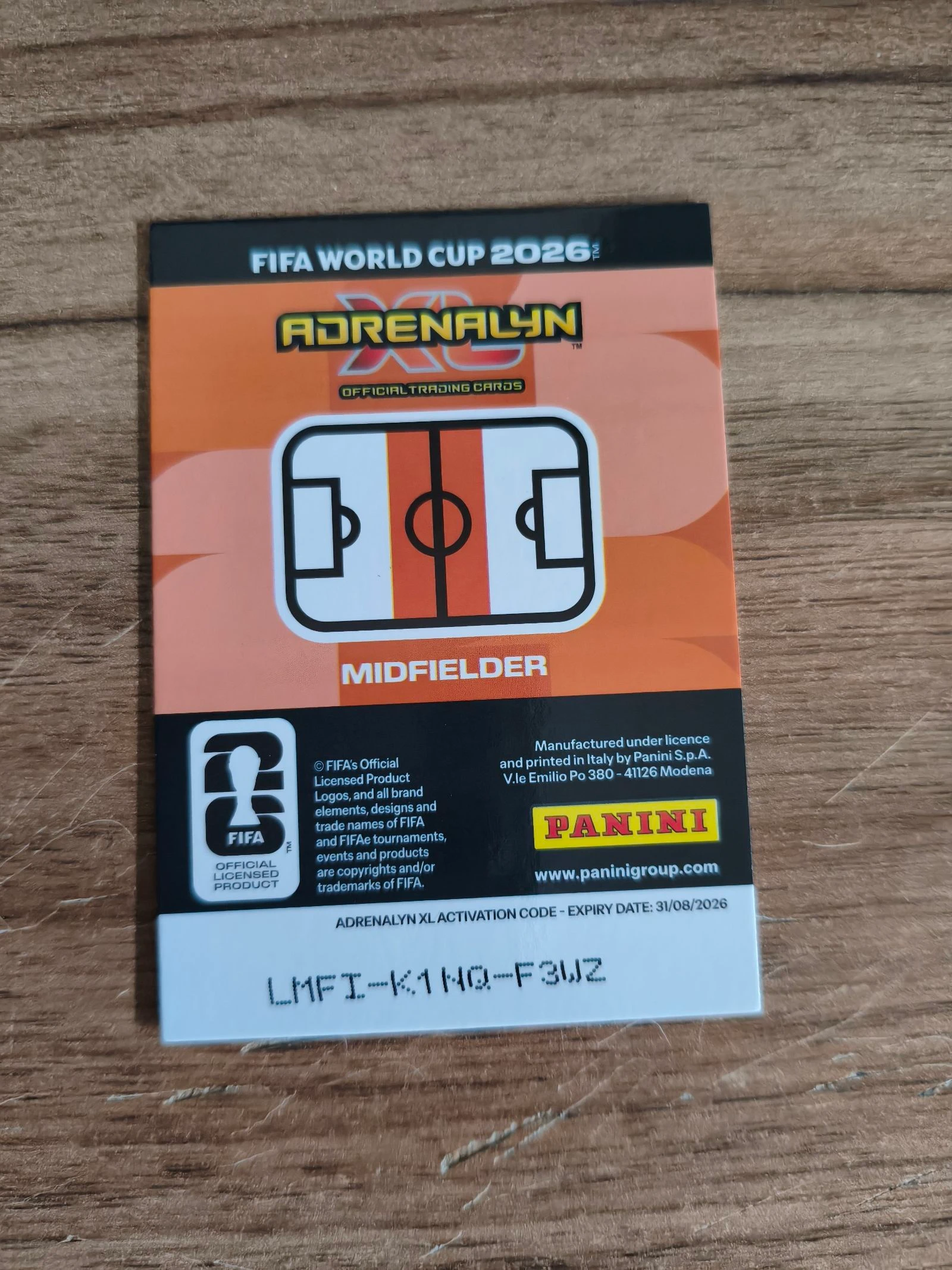 Voetbalkaart Panini WK Odegaard gelimiteerde editie – photo 2